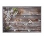 Impression flowers on wood 40x60 160 Liggend - MD Entree