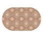 Universal oval medallion rose 67x120 280 Liggend - MD Entree