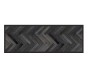 Cook&Wash herringbone anthra 50x150 835 Liegend - MD Entree