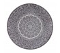 Universal Ø mandala grey 100x100 920 Liegend - MD Entree
