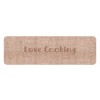 Cook&Wash love cooking beige melee