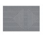 Impression Zen squares grey 50x75 114 Laying - MD Entree