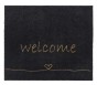 Walk&Wash welcome heart anthra 67X80 805 Laying - MD Entree