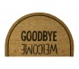 Coco Gold welcome goodbye HM 40x60 920 Laying - MD Entree