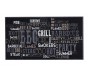 BBQ mat bbq party 67x120 599 Laying - MD Entree