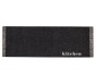 Cook&Wash kitchen woven black 50x150 790 Laying - MD Entree