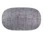Universal oval melange grey 67x120 814 Laying - MD Entree